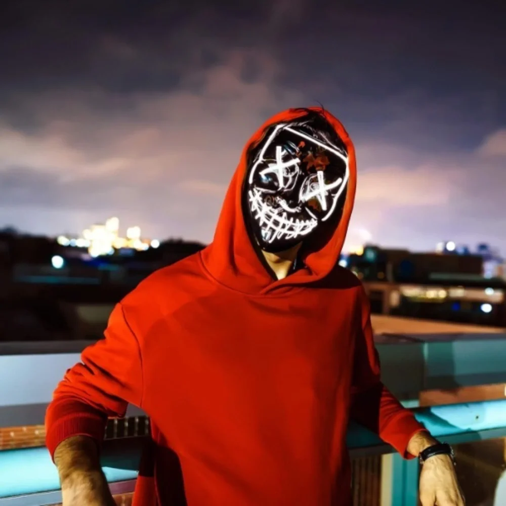The Purge light up mask